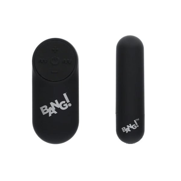Mini Bala Vibradora con Control Remoto - Negro