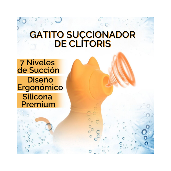 Gato Succionador Naranja - Imagen 4
