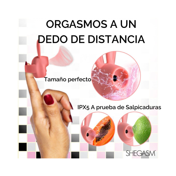Dedal Succionador Sucky Bunny - Rosa