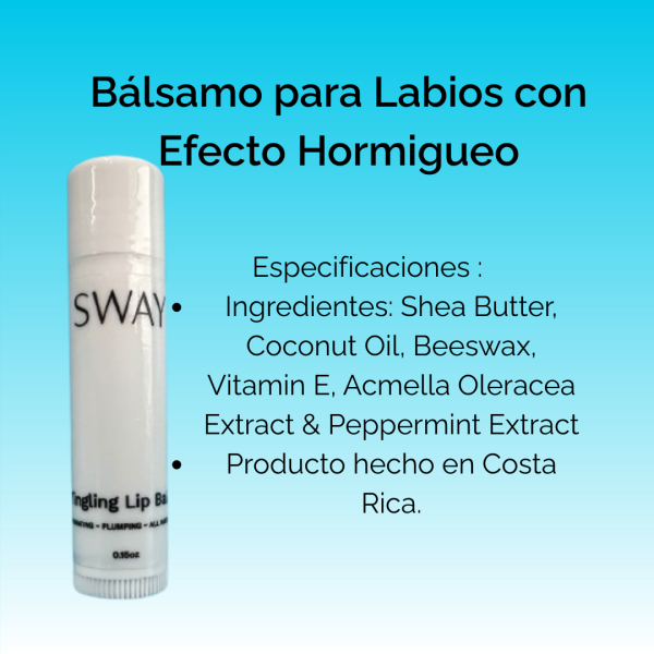 Bálsamo para Labios con Efecto Hormigueo - Image 2