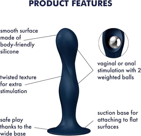 Satisfyer Double Ball-R-Dark Blue - Image 3