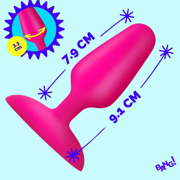 Vibrador Flexible Rosado