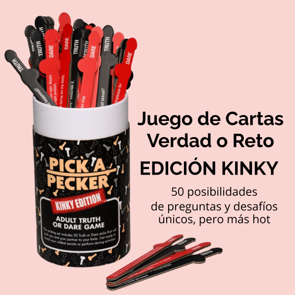 Cartas Verdad o Reto Kinky