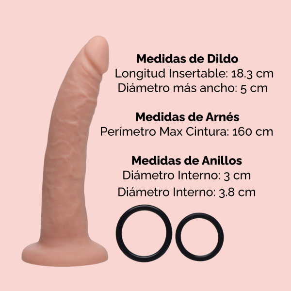 Set de Dildo y Arnés