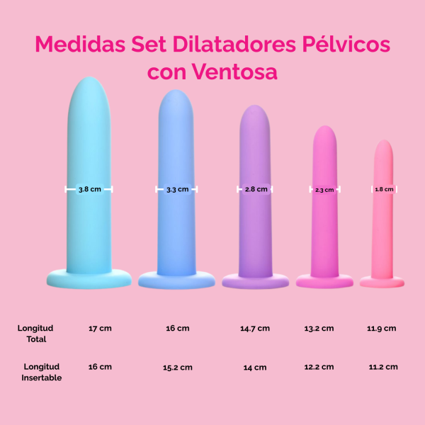 Dilatadores Pélvicos con Ventosa