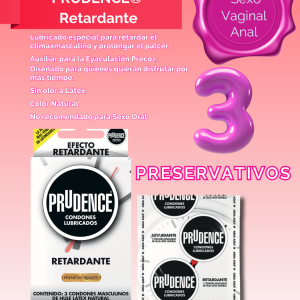Prudence Extra - Time Condones con Retardante