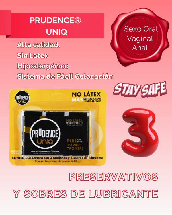 Prudence Uniq – Condones Ultrasensible