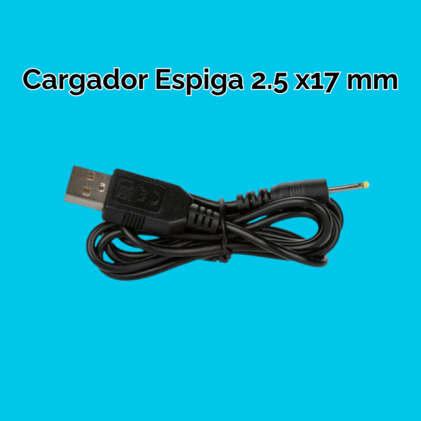 Cargador Espiga 2.5 x17 mm