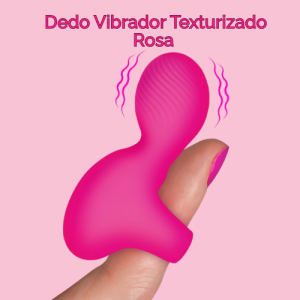 Dedo Vibrador Texturizado