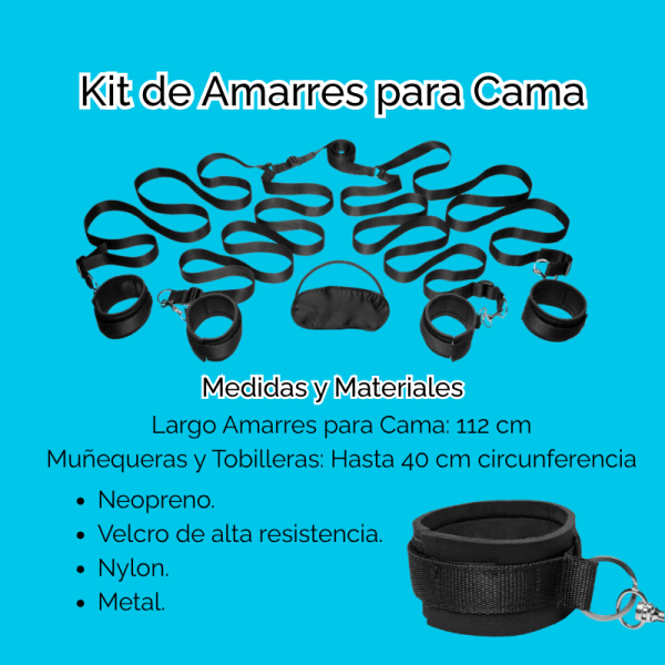 Kit de Amarres para Cama - Imagen 2