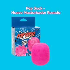 Pop Sock - Huevo Masturbador Rosado