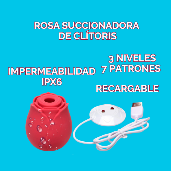 Rosa Succionadora de Clítoris - Imagen 2