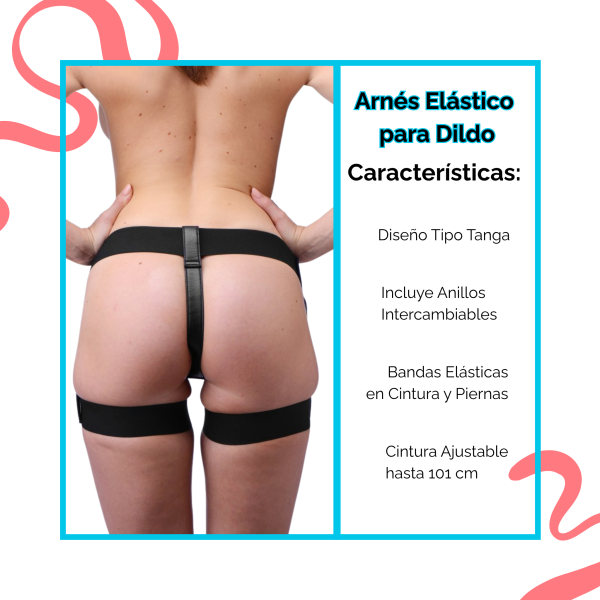 Arnés Elástico para Dildo
