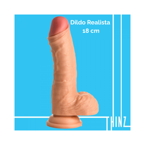 Dildo Realista 18 cm