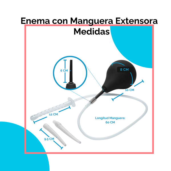 Enema con Manguera Extensora