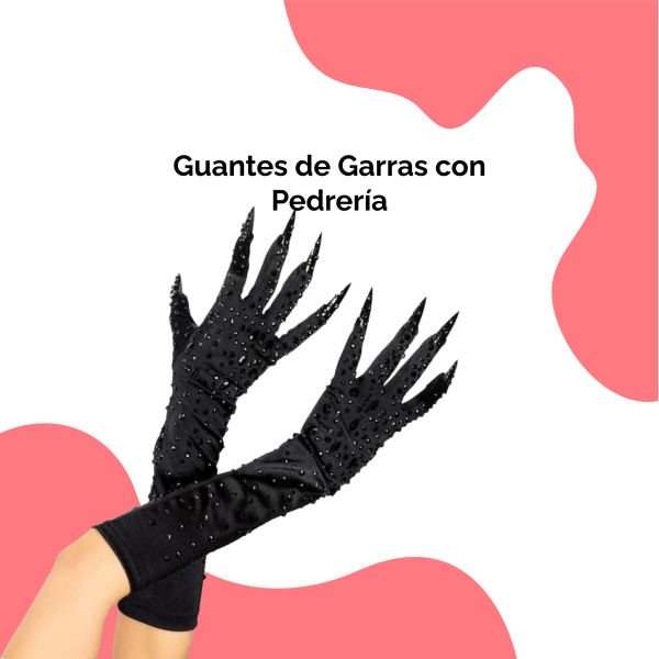 Guantes de Garras con Pedrería - Imagen 2