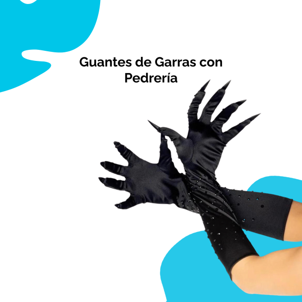 Guantes de Garras con Pedrería