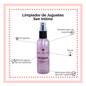 Limpiador de Juguetes Sen Íntimo 60 ml