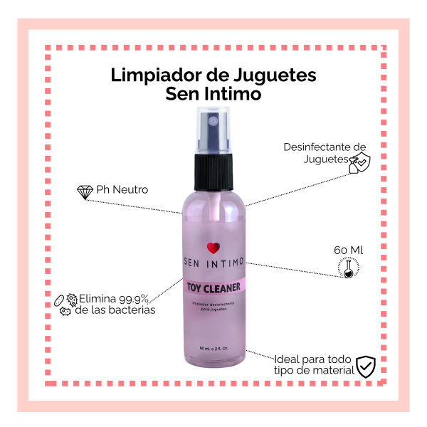 Limpiador de Juguetes Sen Íntimo 60 ml